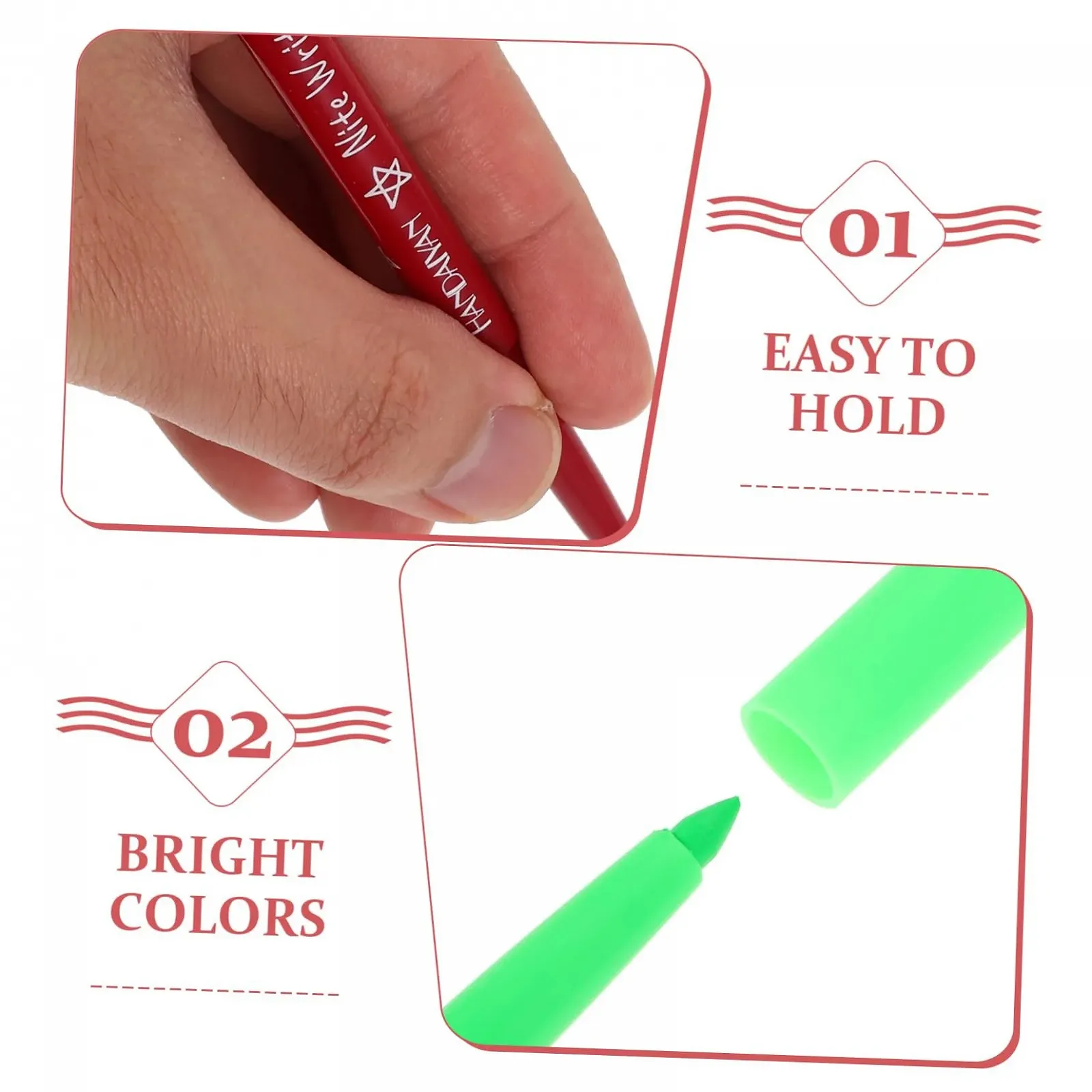 Карандаш для глаз SKISUNO 5 штук Хэллоуин Флуоресцентный, фото №6 Карандаш для глаз SKISUNO 5 штук Хэллоуин Флуоресцентный, фото №6