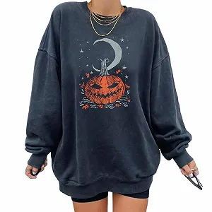 Хелловін Світшот Onsoyours Гарбуз Череп - Фото 1