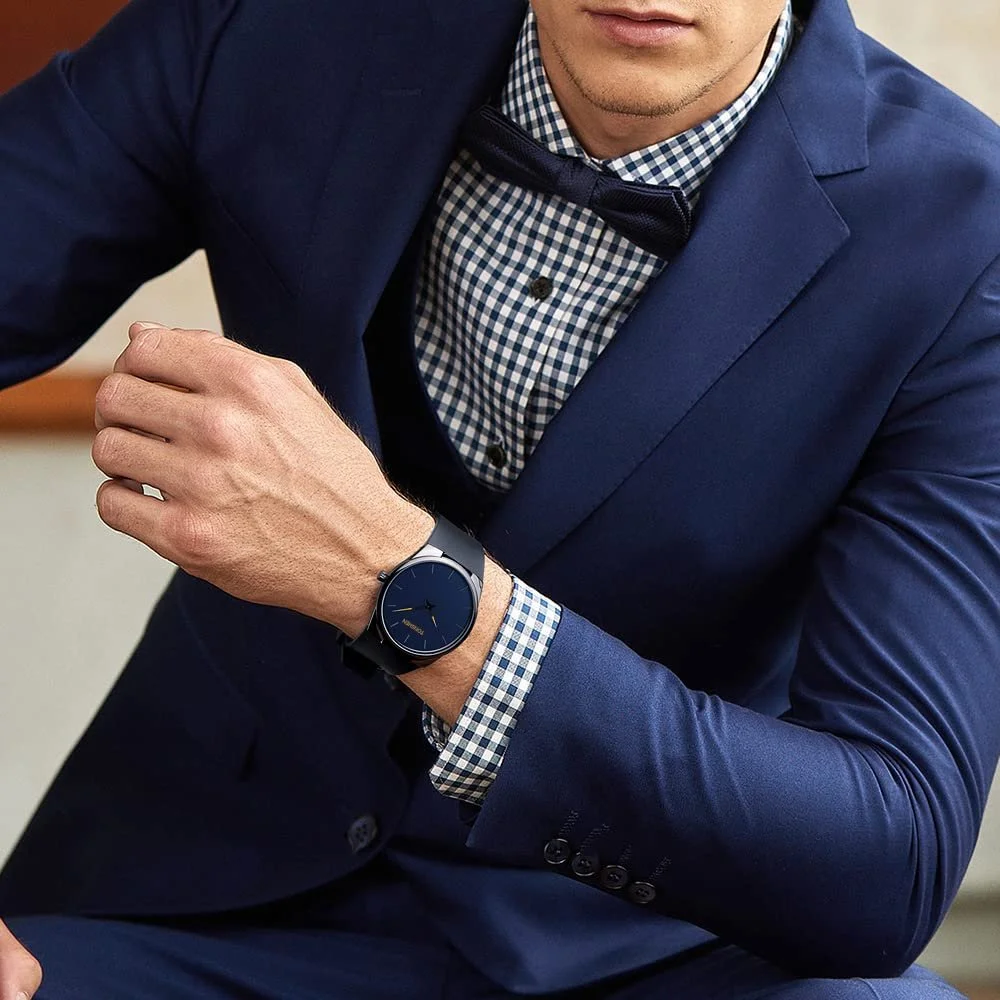 Чоловічий годинник TONSHEN Кварцовий Аналоговий Безель з нержавіючої сталі, фото №2