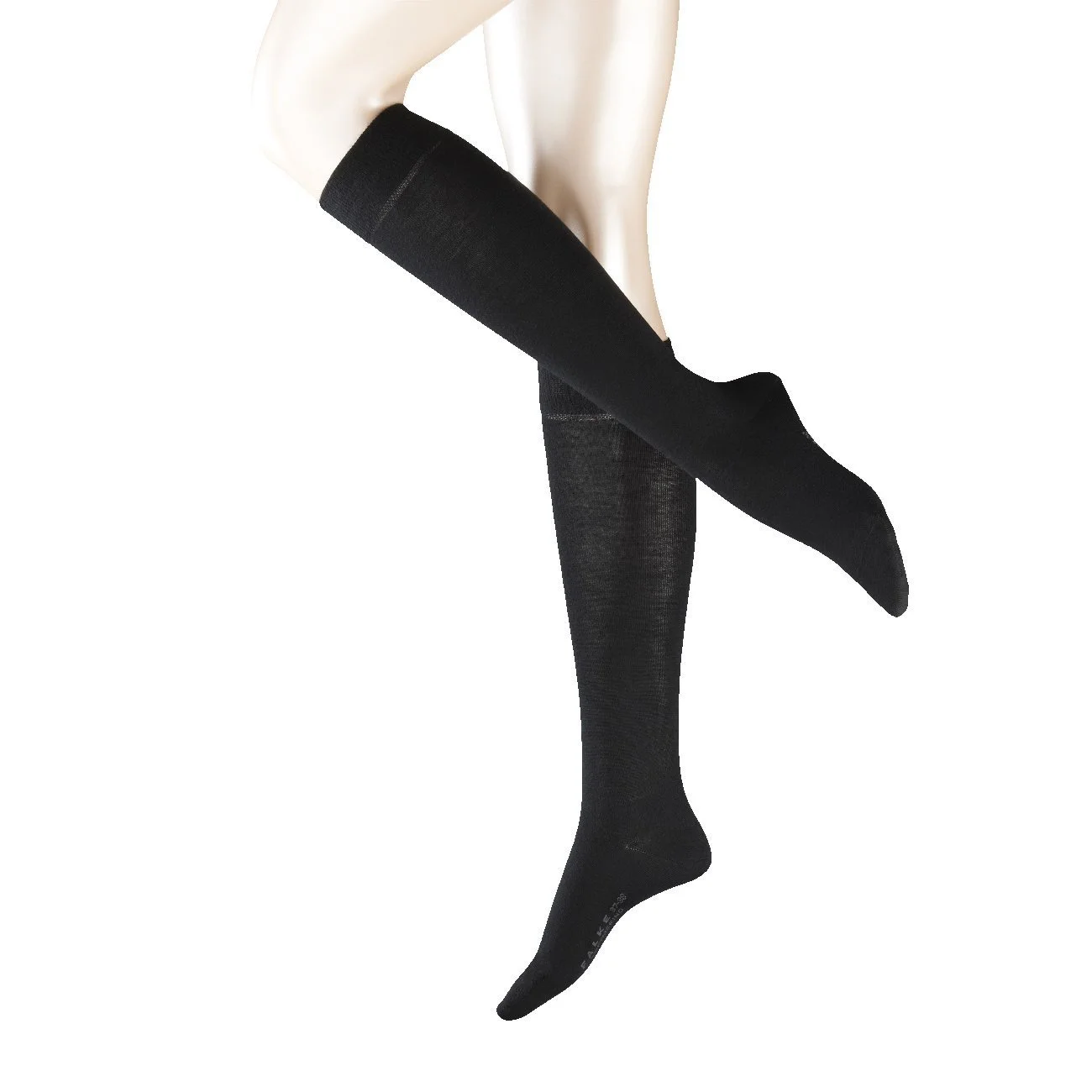 Женские гольфы FALKE Soft Merino, 2 пары, черный-3009, фото №1