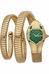 Купить Часы Just Cavalli женские аналоговые кварцевые One Size золотой зеленый - Фото 1 Часы Just Cavalli женские аналоговые кварцевые One Size золотой зеленый - Фото 1