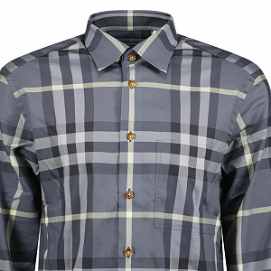 Рубашка BURBERRY CLAVERDON Plaid Long Sleeve Cotton M synthetic.ua - Фото 1