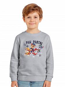 Світшот Paw Patrol для хлопчиків United Labels - Дитячий пуловер з довгими рукавами, сірий - Фото 1