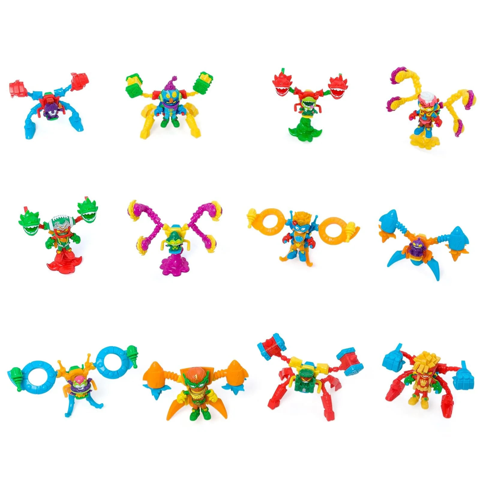 Ігровий набір Superthings Mutant Battle 6 Pack 4 фігурки та 2 екзоскелети, фото №6