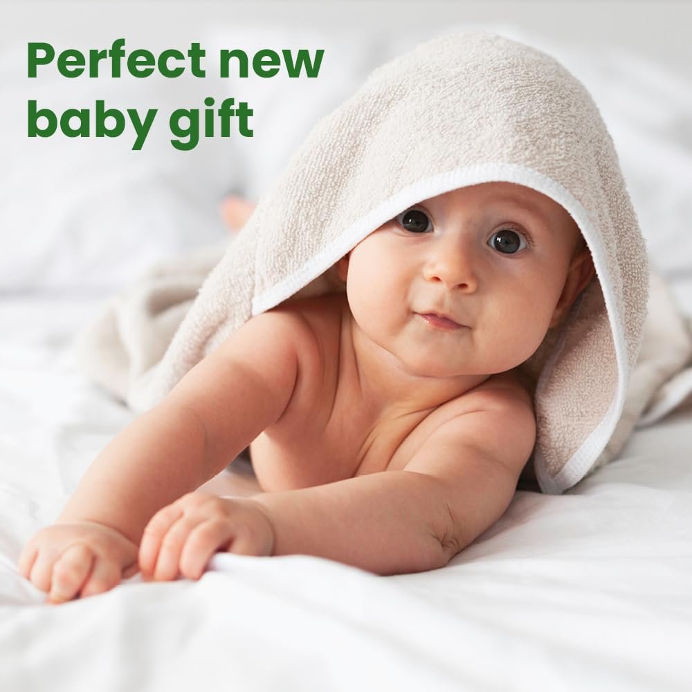 Рушник с капюшоном Paragon Microfibre и набор варежек для мытья, 75 x 75 см, 15 x 22 см, фото №4