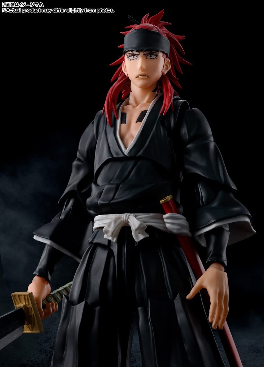Экшн-фигурка TAMASHII NATIONS Renji Abarai Bleach Thousand-Year Blood War S.H. Figuarts, фото №6