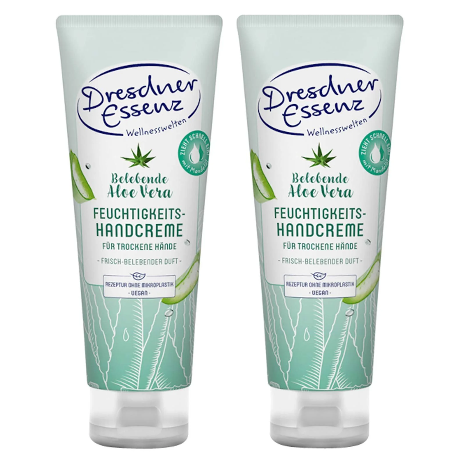 Крем для рук Dresdner Essenz Aloe Vera Invigorating 2 x 75 мл, фото №1