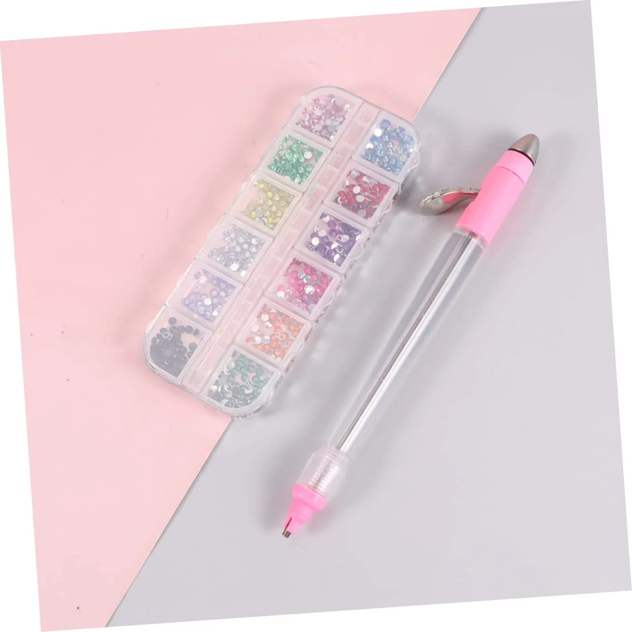 Інструмент для манікюру Housoutil Набір для DIY манікюру, аплікатор страз для нігтів, фото №5