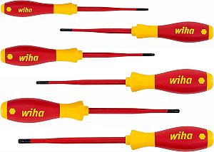 Купить Набор отверток Wiha SoftFinish slimFix 41245 6 частей Torx с отверстием - Фото 1 Набор отверток Wiha SoftFinish slimFix 41245 6 частей Torx с отверстием - Фото 1