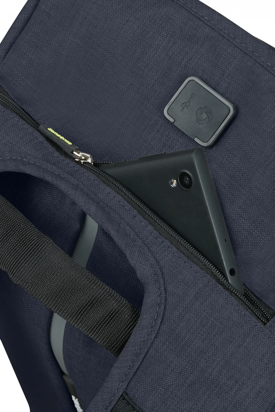 Рюкзак для ноутбука Samsonite Securipak 15.6 дюймов 17 л Синий (Eclipse Blue), фото №12 Рюкзак для ноутбука Samsonite Securipak 15.6 дюймов 17 л Синий (Eclipse Blue), фото №12