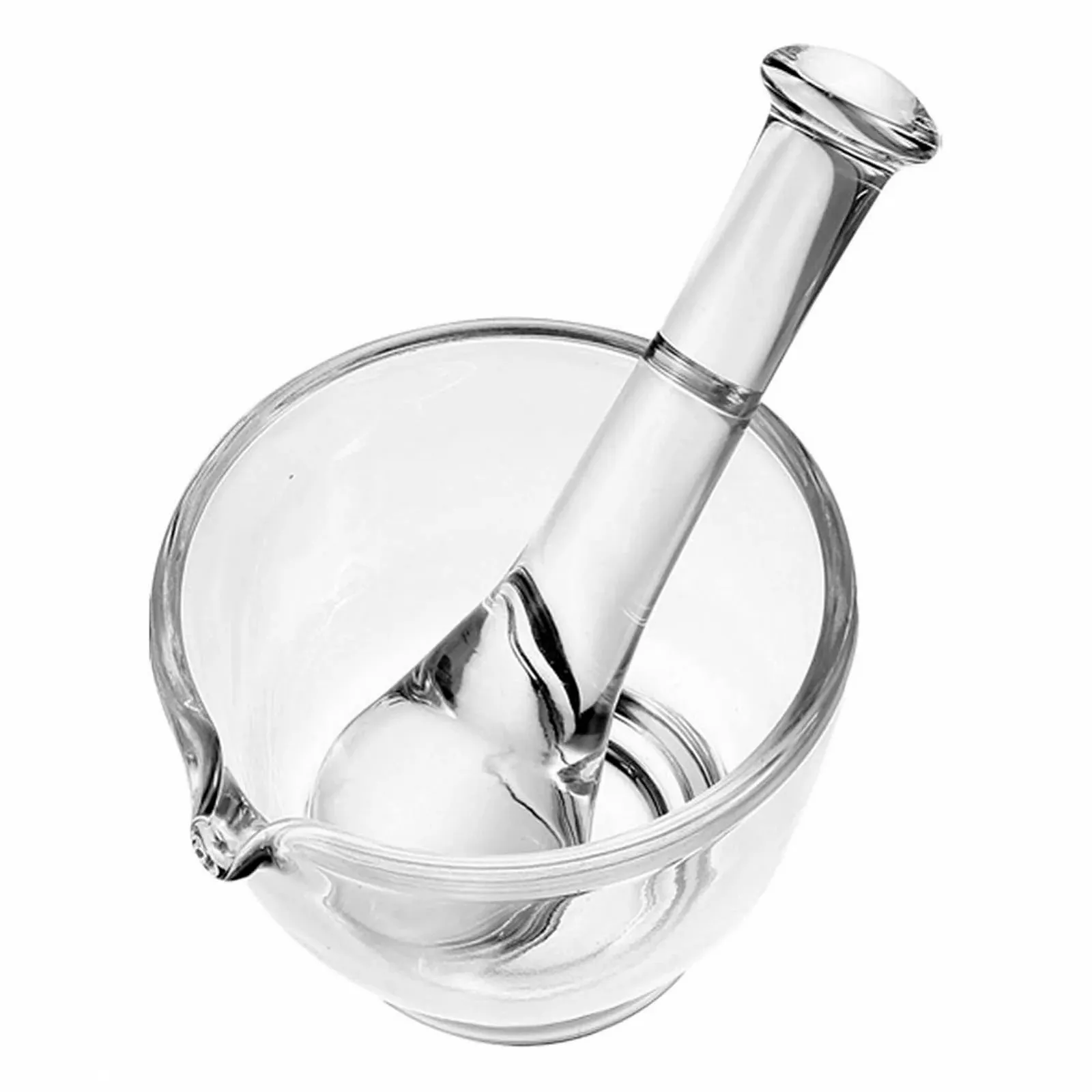 Скляна ступка з товкачем, фото №7