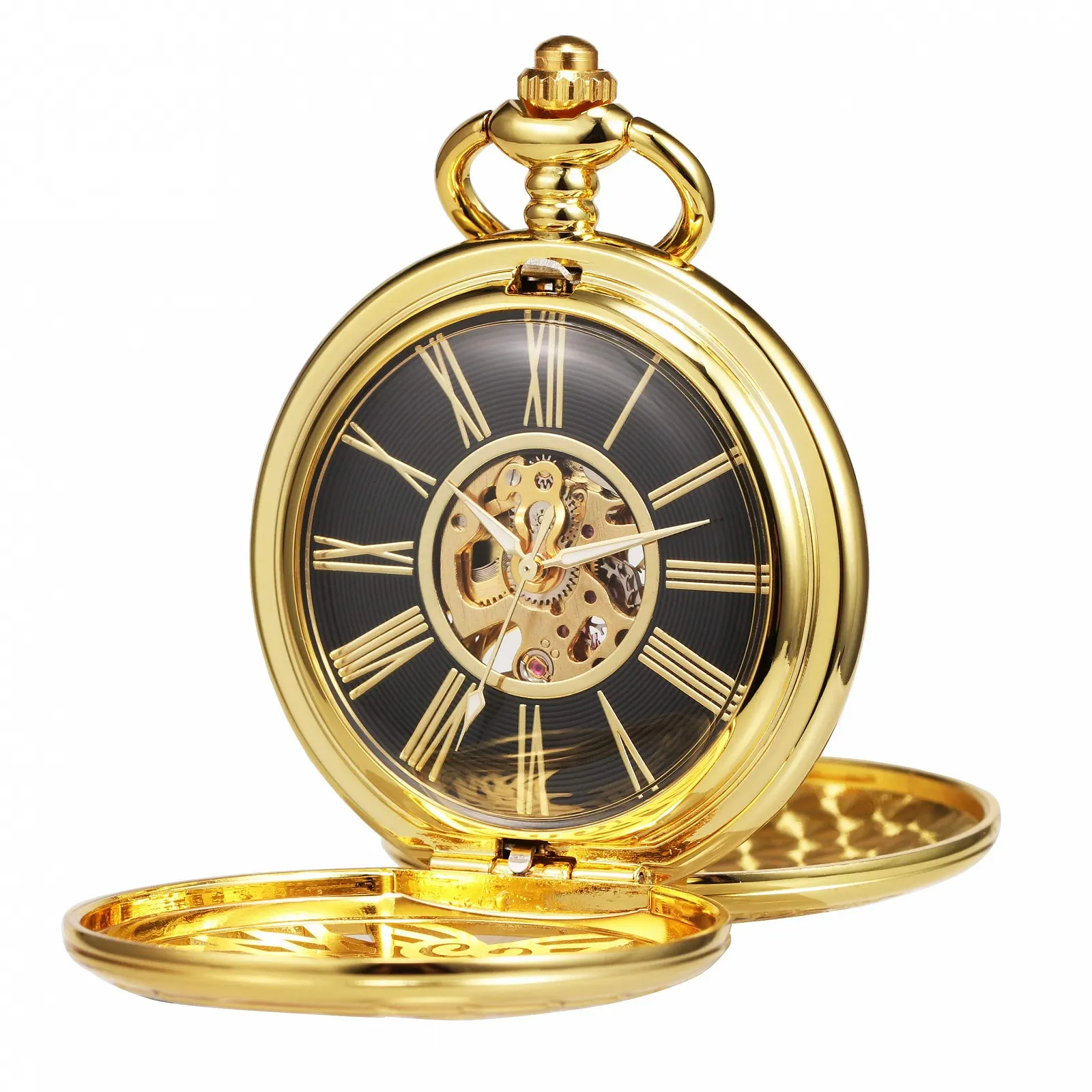 Кишеньковий годинник TREEWETO Унісекс з ланцюжком Аналоговий, фото №2 Кишеньковий годинник TREEWETO Унісекс з ланцюжком Аналоговий, фото №2