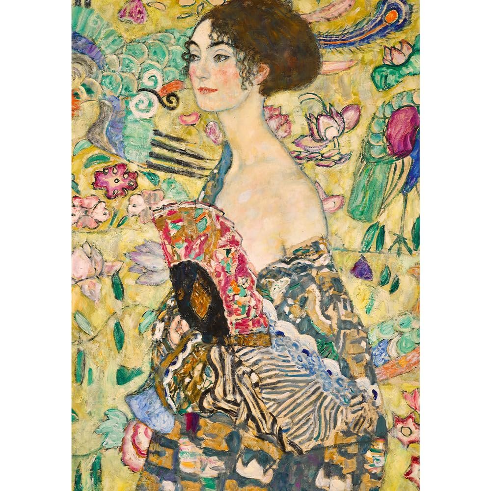 Пазл Trefl Art Collection Gustav Klimt Lady with Fan 1000 елементів, фото №1