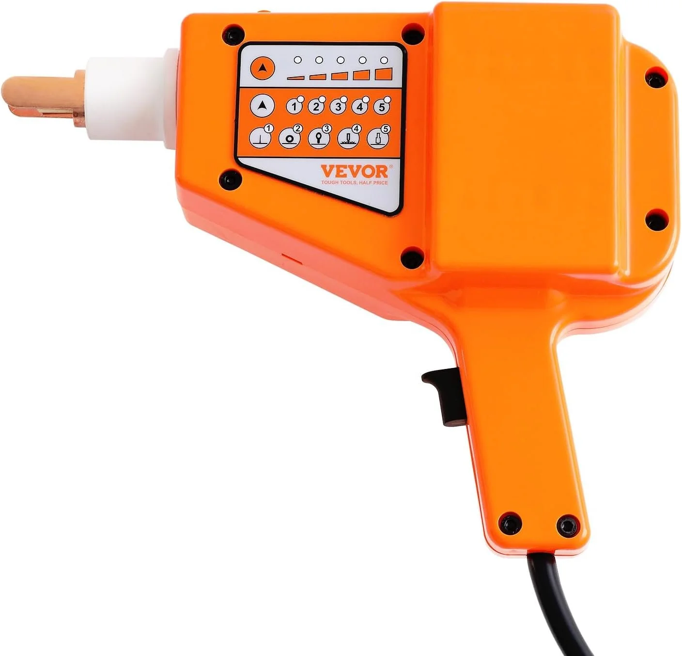 Комплект для видалення вм'ятин на кузові VEVOR Tire Nail Work / 800 Вт / 230V 50Hz / 5 режимів зварювання / Жовтий, фото №3 Комплект для видалення вм'ятин на кузові VEVOR Tire Nail Work / 800 Вт / 230V 50Hz / 5 режимів зварювання / Жовтий, фото №3