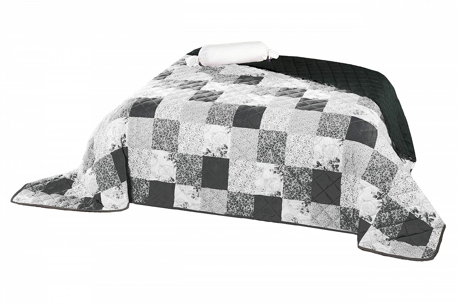 Покривало MB Warenhandel24 XXL Універсальний Плед 220 x 240 см Печворк Кантрі Хаус Накидка на диван-ліжко, фото №1 Покривало MB Warenhandel24 XXL Універсальний Плед 220 x 240 см Печворк Кантрі Хаус Накидка на диван-ліжко, фото №1