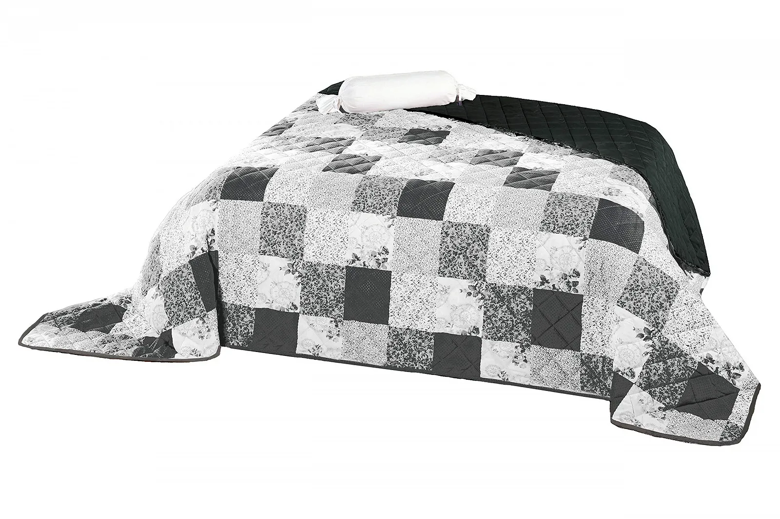 Покрывало MB Warenhandel24 XXL Универсальный Плед 220 x 240 см Пэчворк Кантри Хаус Накидка на диван-кровать, фото №1