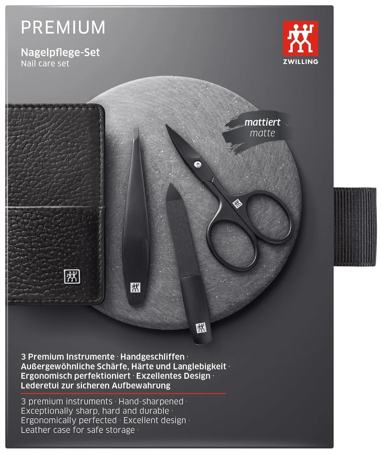 Набор для маникюра ZWILLING Black Edition, фото №6 Набор для маникюра ZWILLING Black Edition, фото №6