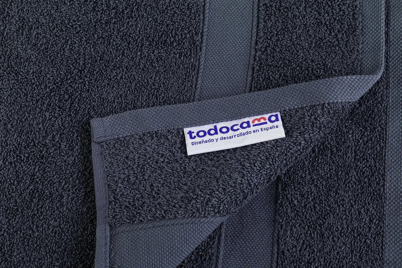 Набір банних рушників Todocama 100 x 150 см, 2 шт, 100% бавовна, 550 г/м², темно-сірий, фото №2 Набір банних рушників Todocama 100 x 150 см, 2 шт, 100% бавовна, 550 г/м², темно-сірий, фото №2
