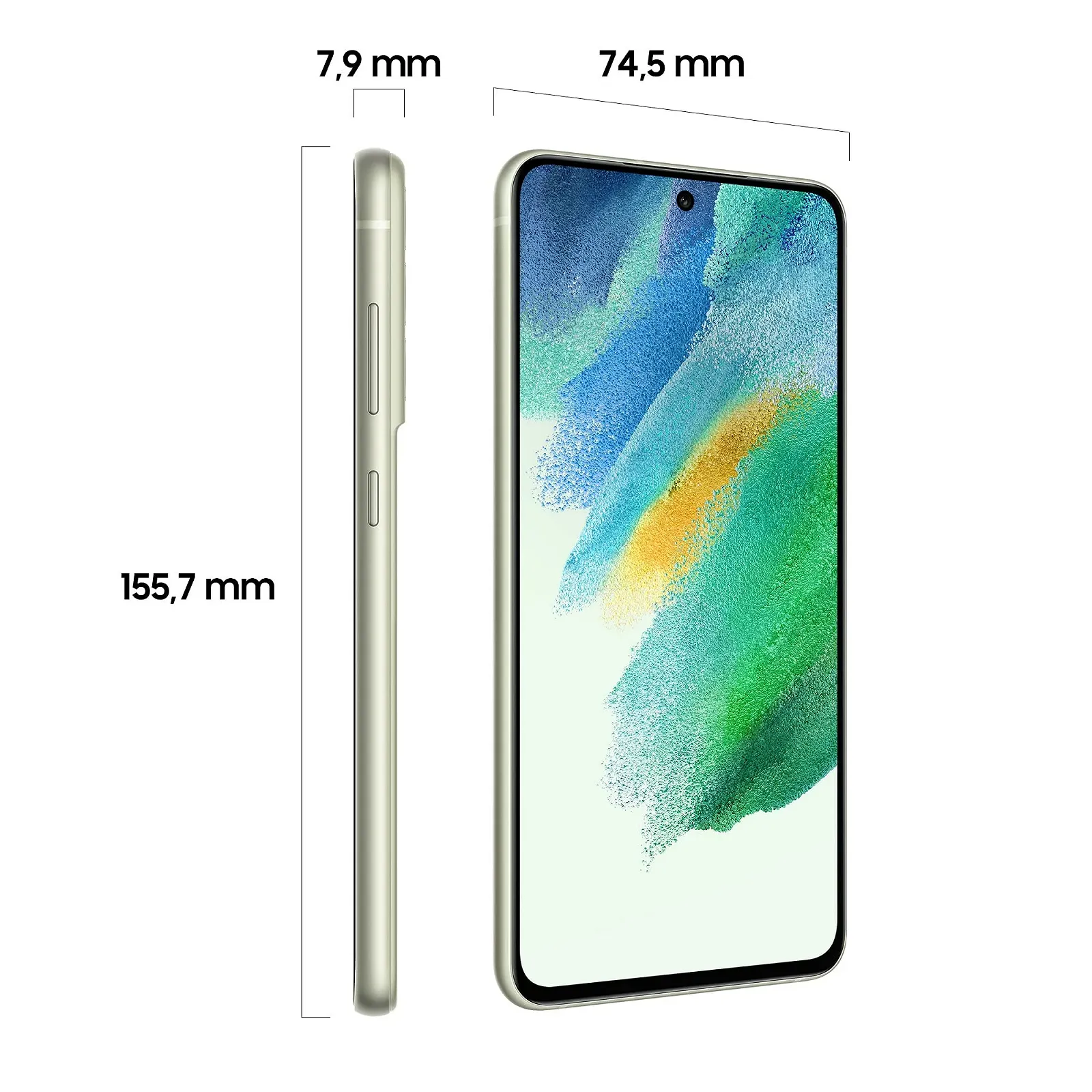 Смартфон Samsung Galaxy A33 5G SM-G990B Dual SIM 6 GB RAM 128 GB Голубой Зеленый Оливковый, фото №3