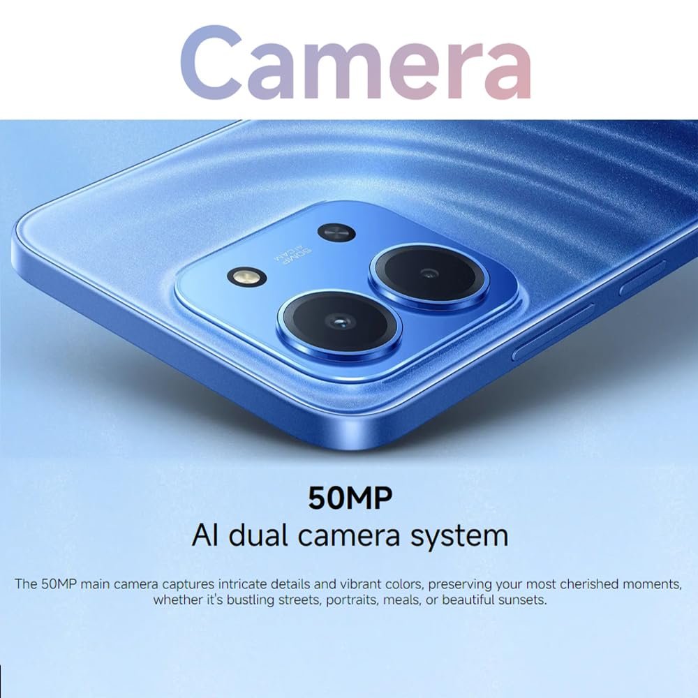 Смартфон XIAOMI Redmi 15C 4G NFC 8ГБ+256ГБ 6.9" 6000мАч AI Dual Camera 50Мп Turbo Charge 33Вт HyperOS 2 Без зарядного устройства Черный, фото №7