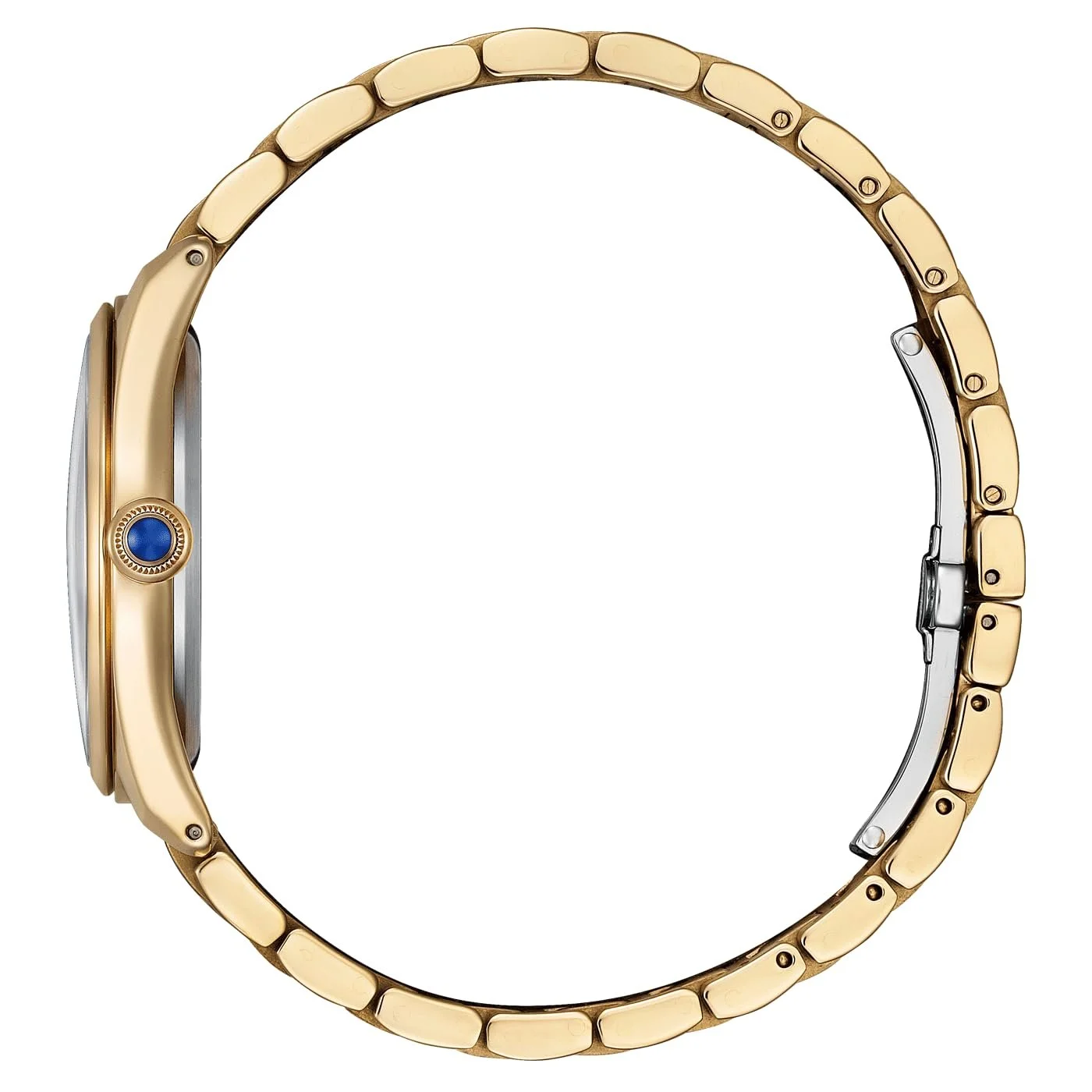 Мужские аналоговые кварцевые часы CITIZEN EM1143-81X с ремешком из нержавеющей стали, фото №3