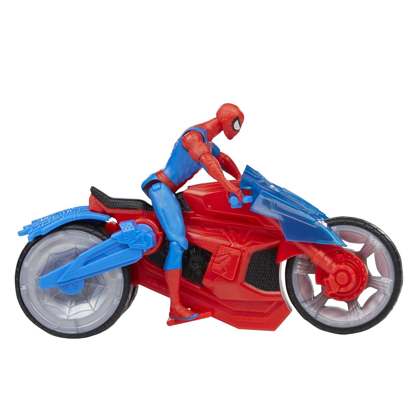 Фігурка Людина-павук Marvel з мотоциклом Web motorcycle, фото №3