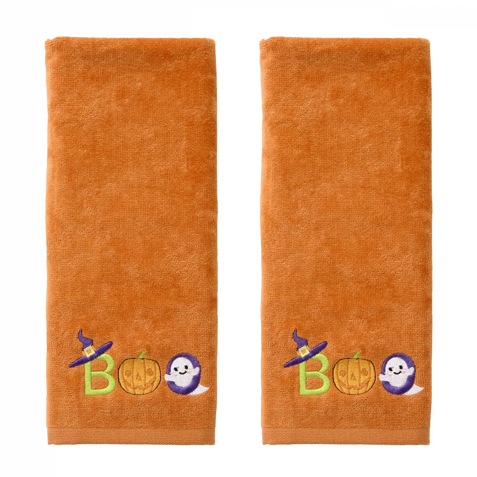 Набір рушників SKL Home Halloween Boo Помаранчевий 2 шт., фото №1