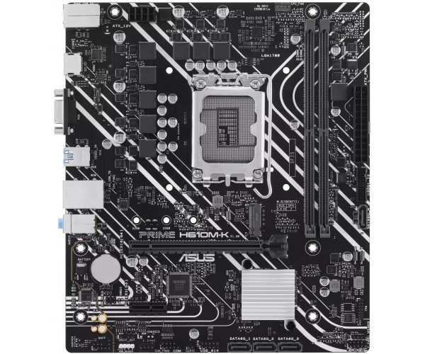 Материнська плата Asus Prime H610M-K Socket 1700, фото №2