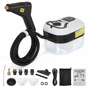 Купити Ручний пароочисник Dyna-Living 2500 W 4.5 bar 1200 мл Білий - Фото 1 Ручний пароочисник Dyna-Living 2500 W 4.5 bar 1200 мл Білий - Фото 1