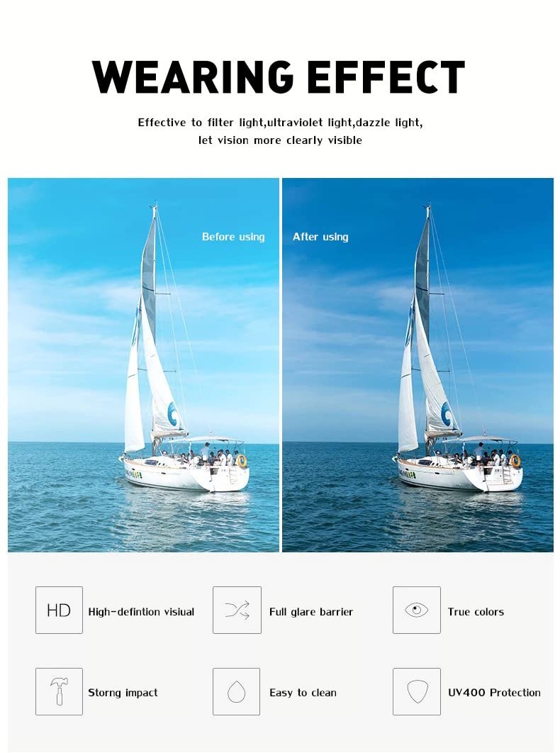 Сонцезахисні окуляри Retro Hexagonal Kachawoo Поляризовані, фото №3