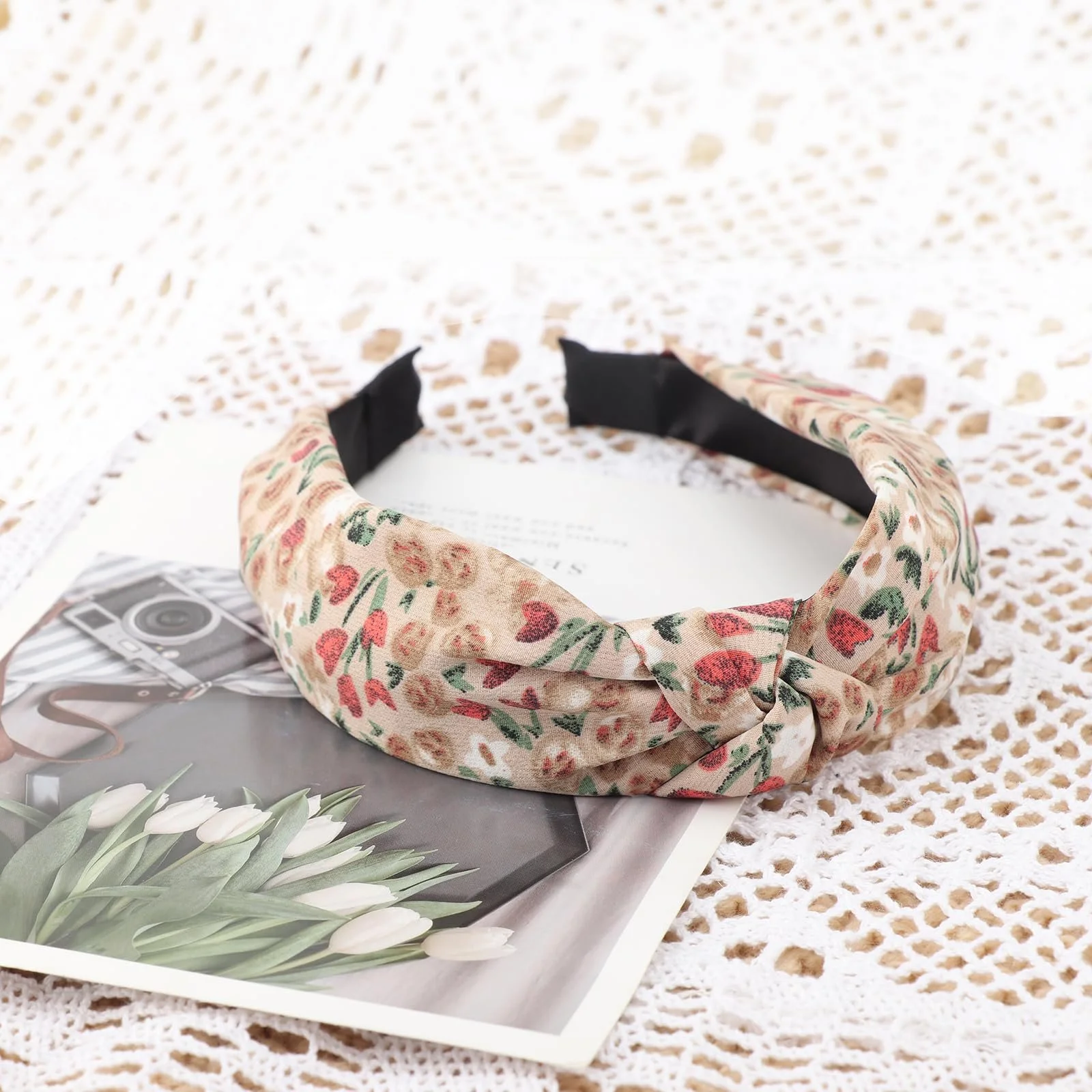 Обруч DRESHOW Жіночий 4 шт Вузликовий, фото №6