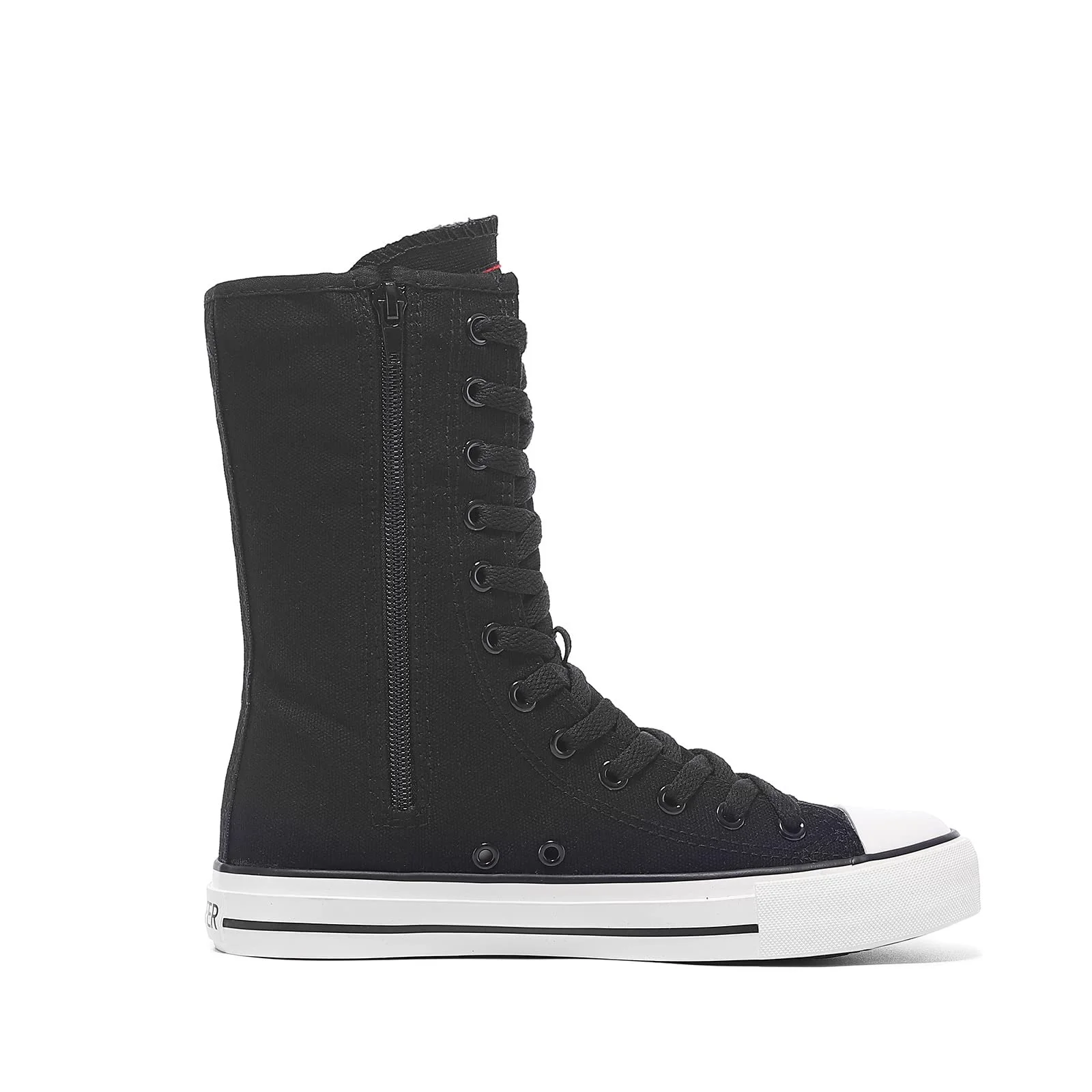 Кеди Momuk Високі Жіночі Тканинні На Шнурівці, фото №5