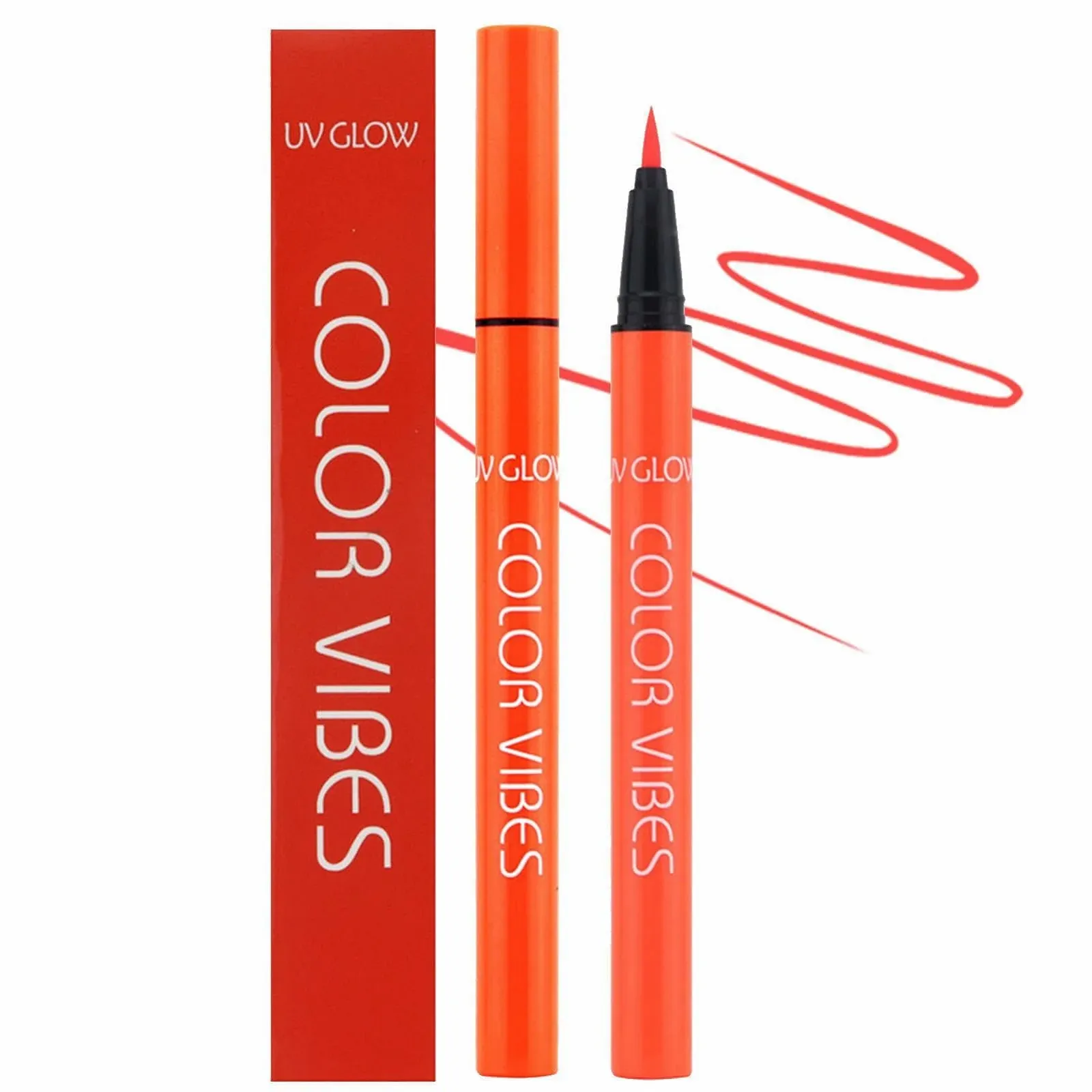 Підводка для очей Fowybe, матова, водостійка, не розмазується, 8 кольорів, неонова, для вечірок та маскарадів, фото №6