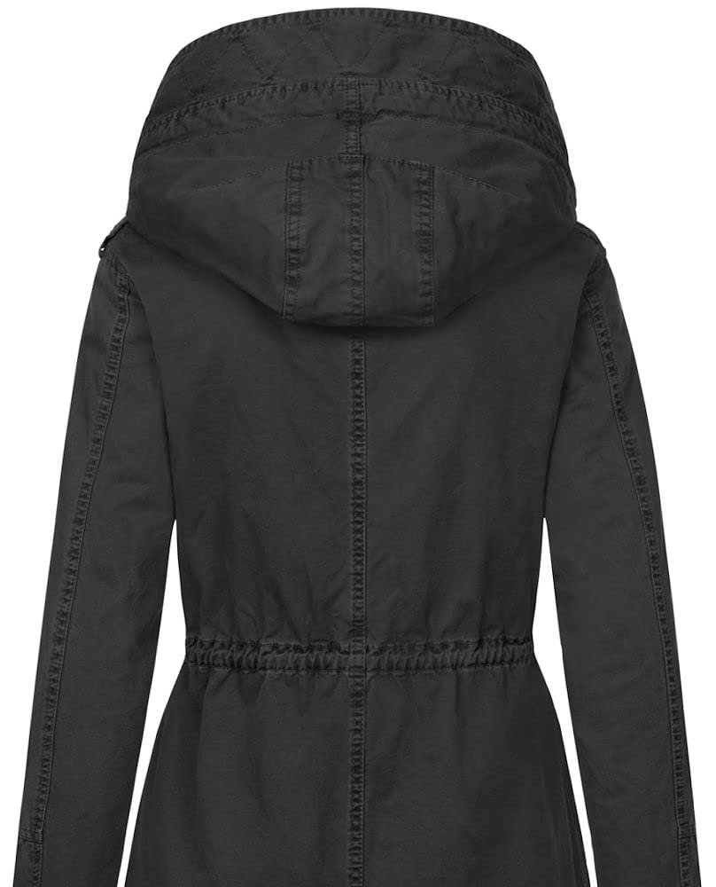 Женская зимняя куртка Jet Lag Parka 21-697 с меховым капюшоном XL, фото №4 Женская зимняя куртка Jet Lag Parka 21-697 с меховым капюшоном XL, фото №4