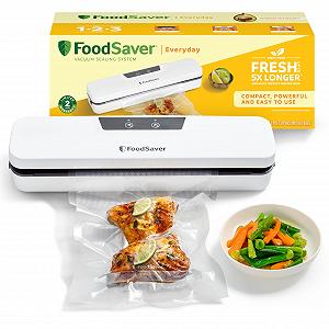 Вакуумний пакувальник FoodSaver Everyday VS0290X, 2 пакети (0,94 л), 3 пакети (3,78 л) - Фото 1