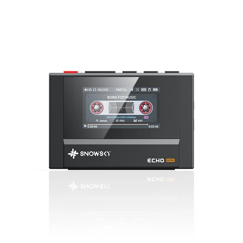 MP3 плеер FiiO Echo Mini HiFi Bluetooth Черный, фото №1