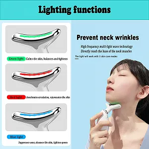 Массажер для лица против морщин, устройство для красоты лица с 3 режимами synthetic.ua - Фото 1