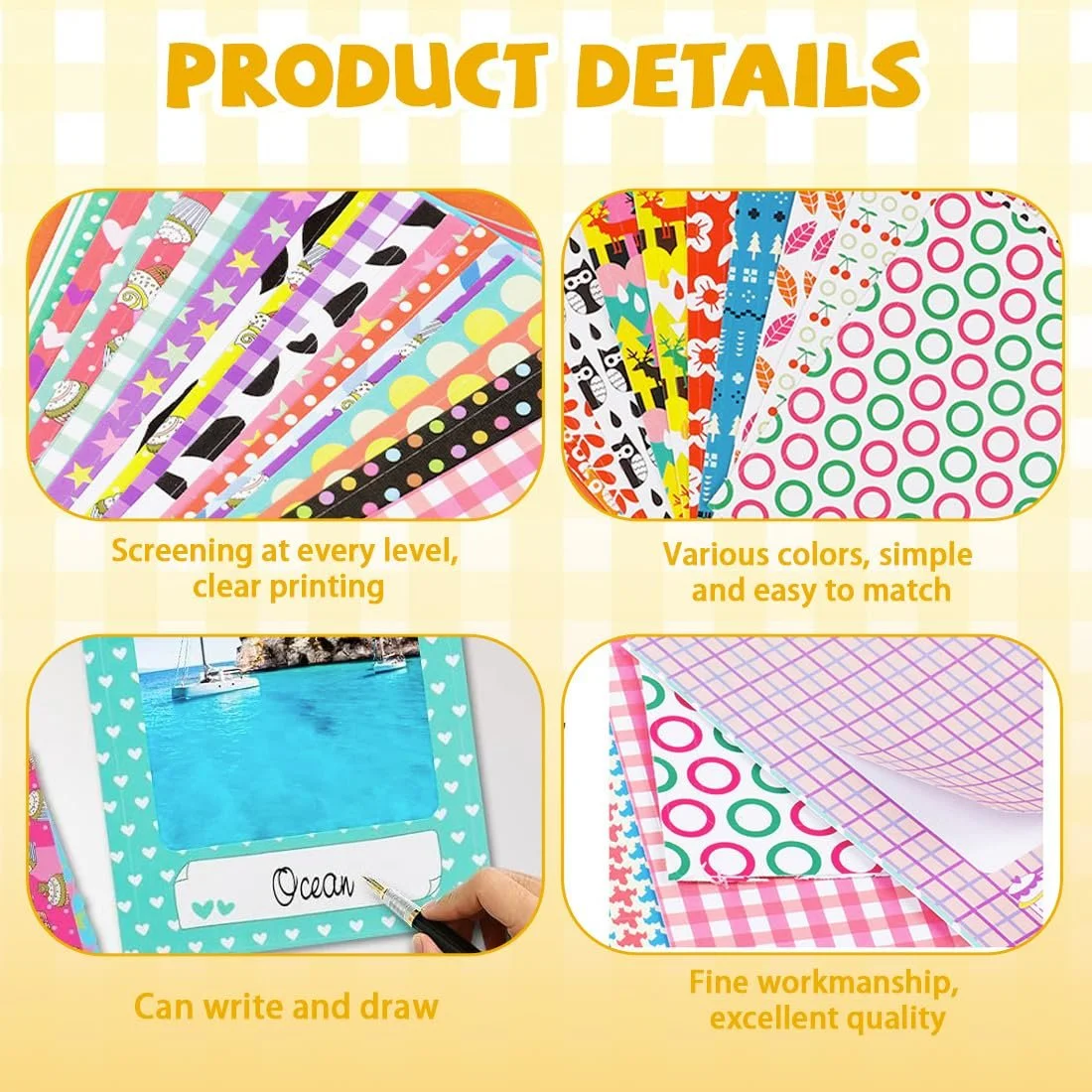 Стикеры для фото 140 штук для Fujifilm Instax Mini 11 9 8 70 7s, фото №5