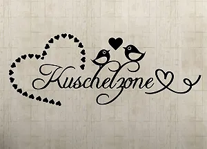 Наклейка на стіну Timalo 75018 XXL Цитата Kuschelzone synthetic.ua - Фото 1