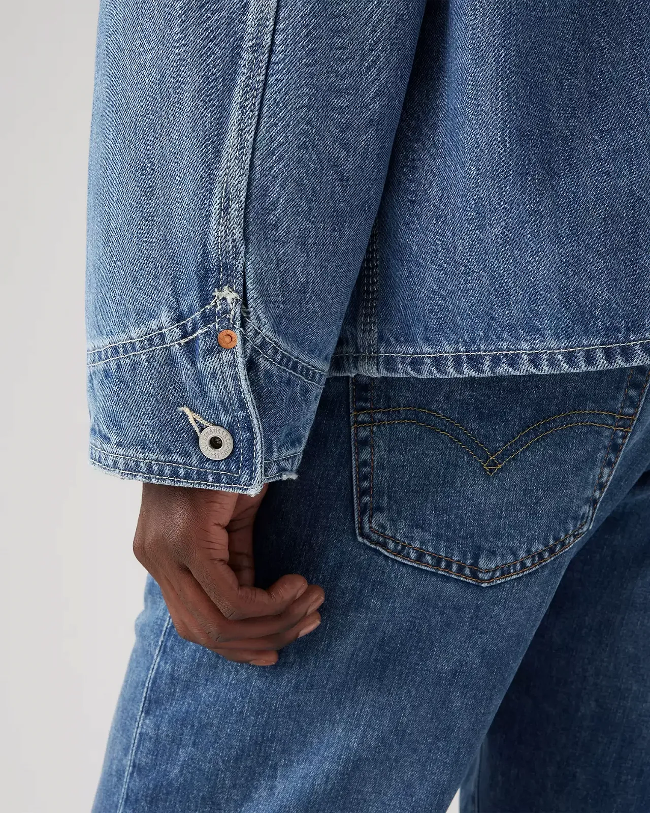 Джинсовая куртка Levis - Union Engineer Cardigan Highlights - Mens - M, фото №3