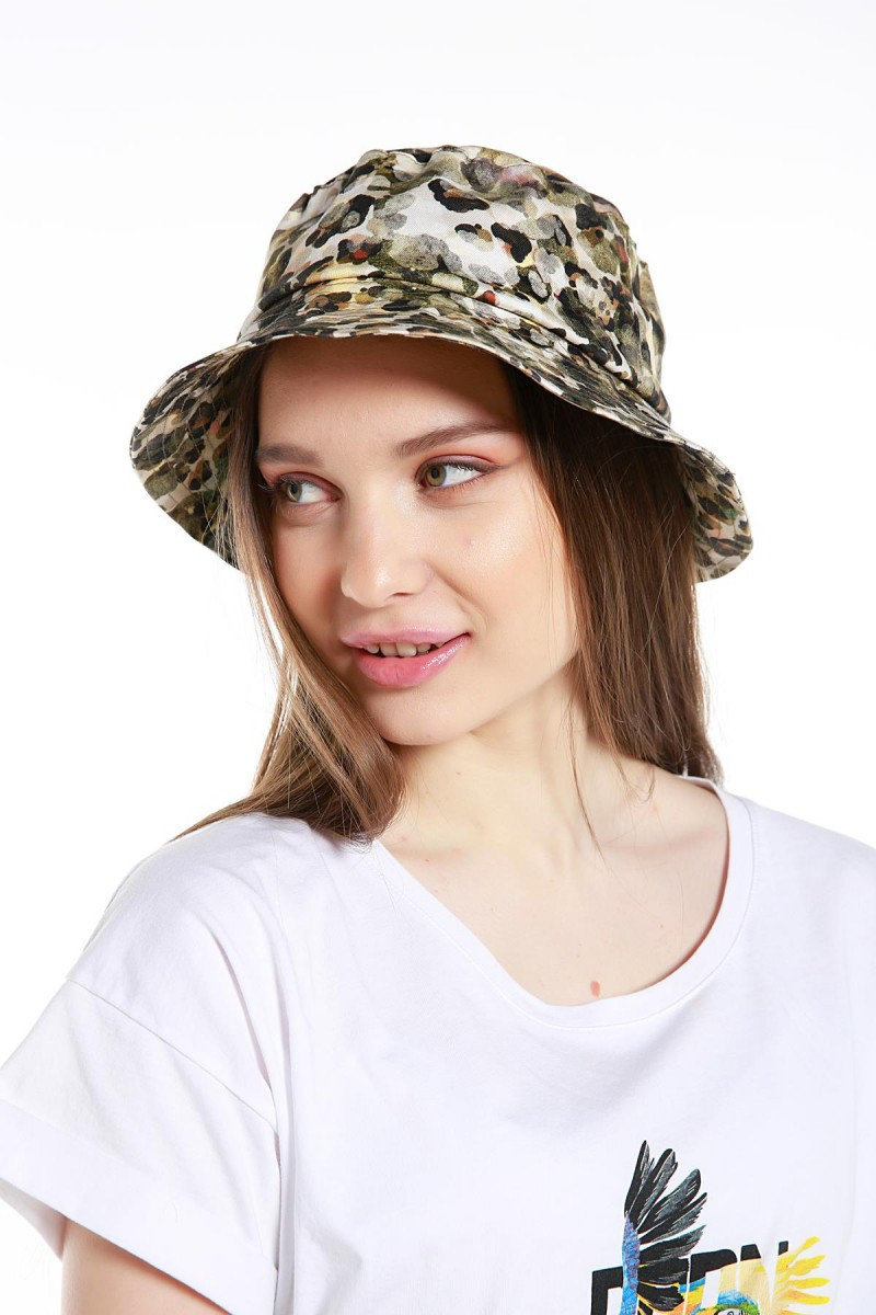 Панама з прінтом TELOS 57 см Хакі (карт-55) MB, фото №3