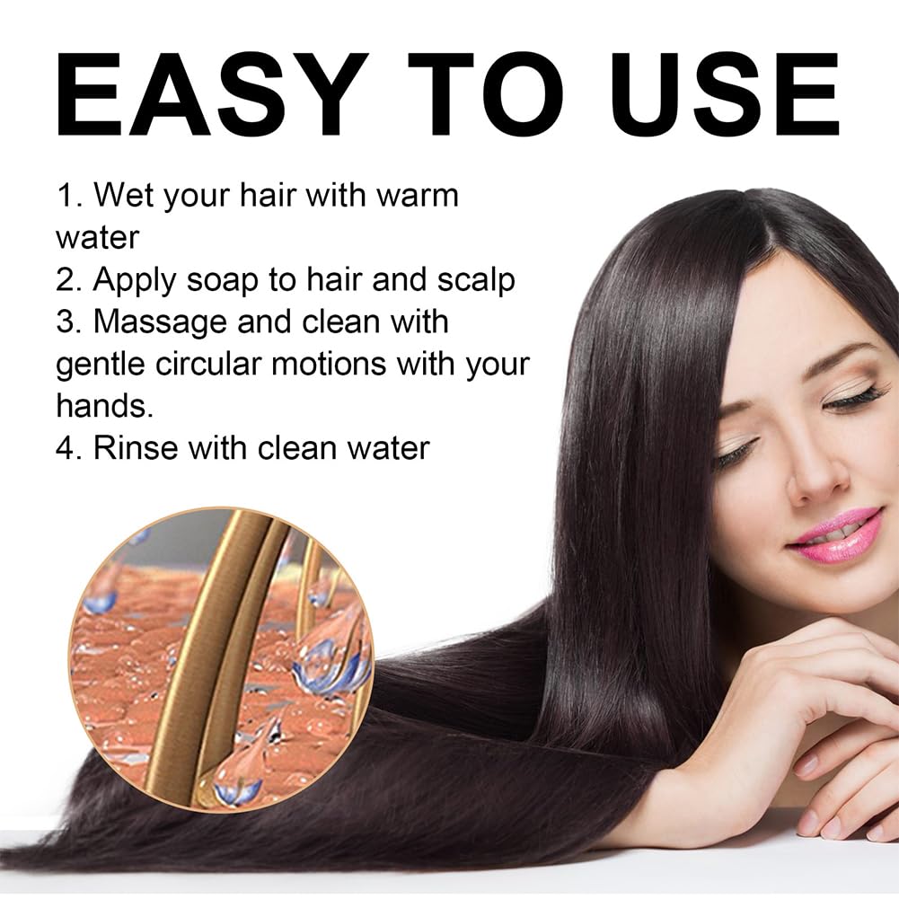 Твердий шампунь Ginger Hair Regrowth проти випадіння волосся, фото №4