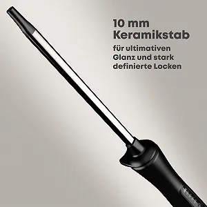 Плойка REVAMP Tight Curl Stick Керамическая, дизайн Chopstick, масла Progloss, 10 мм synthetic.ua - Фото 1