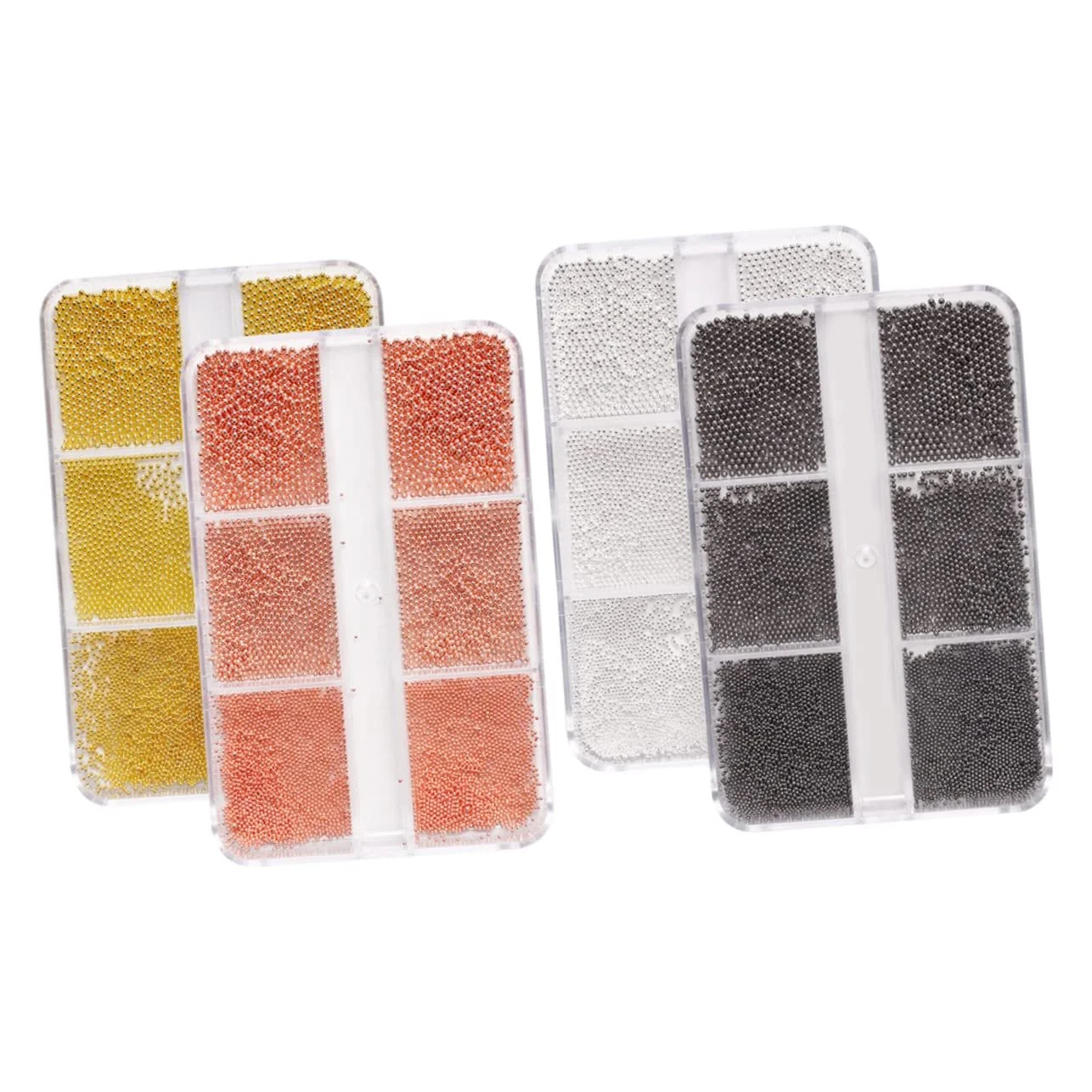 Міні Перлини minkissy Рожеве Золото та Антрацит Круглі для дизайну нігтів, фото №7 Міні Перлини minkissy Рожеве Золото та Антрацит Круглі для дизайну нігтів, фото №7