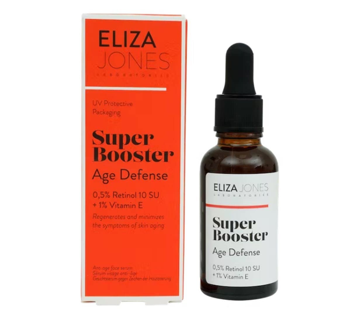 Сыворотка Eliza Jones Laboratories Age Defense Booster Serum Super Booster Retinol, 30 ml, фото №1 Сыворотка Eliza Jones Laboratories Age Defense Booster Serum Super Booster Retinol, 30 ml, фото №1