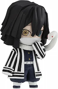 Аниме-фигурка Bandai Chibi Masters Demon Slayer VE78436 Obanai Iguro 8 см - Фото 1
