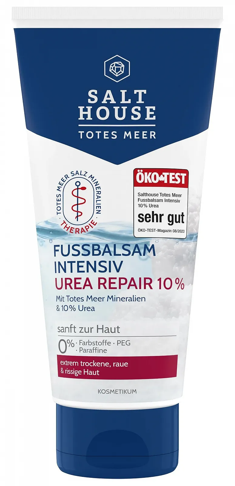 Бальзам для ніг Salthouse Dead Sea Therapy Intensive 10% Urea та олії для дуже сухої шкіри 100 мл, фото №1