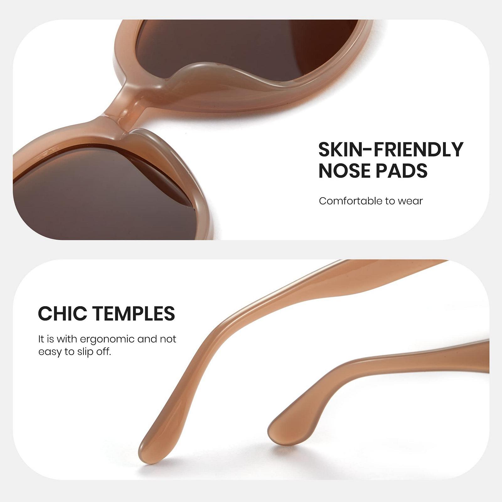 Солнцезащитные очки круглые Cyxus Retro Поляризованные UV 400, фото №4