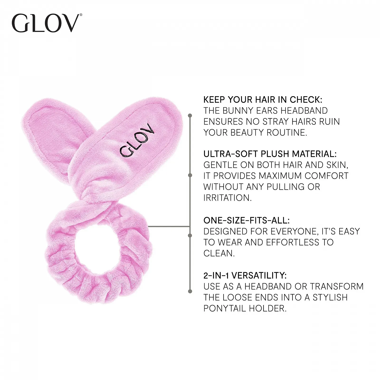 Пов'язки Банні Рожевий, фото №2