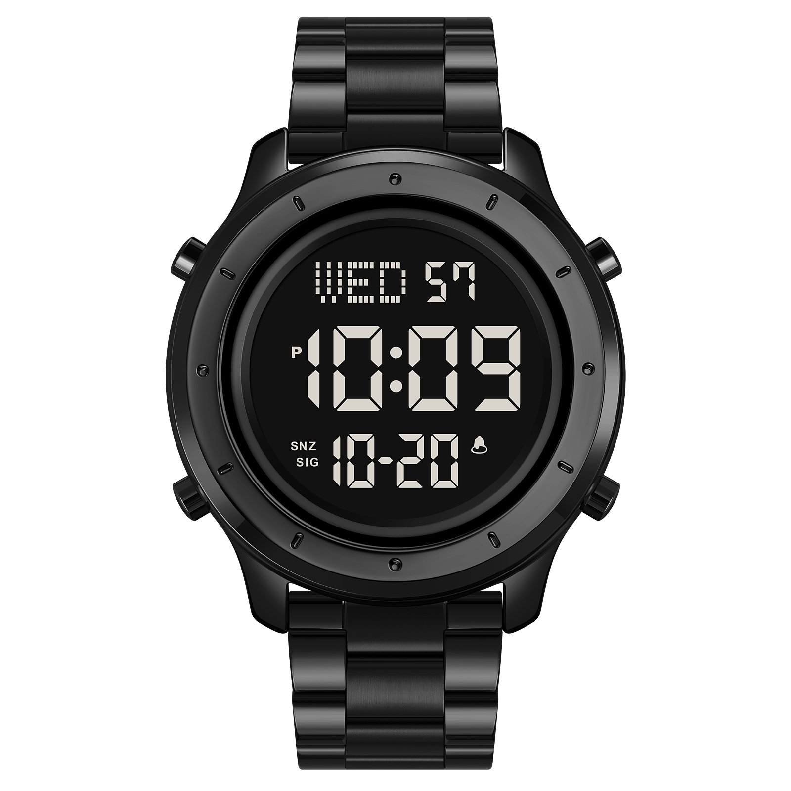Годинник Skmei 1864SBKBK Black-Black Steel, фото №1